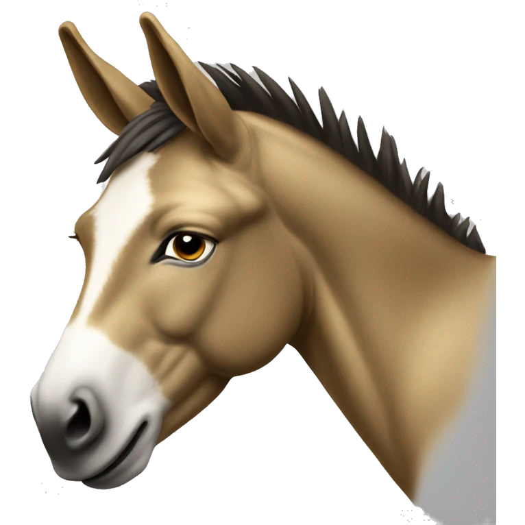 golden saddle donkey emoji