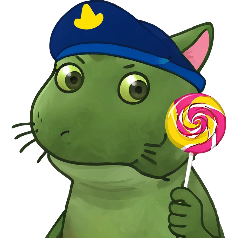 cat with lollipop  emoji