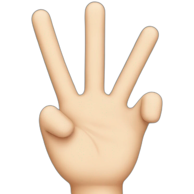 big finger emoji