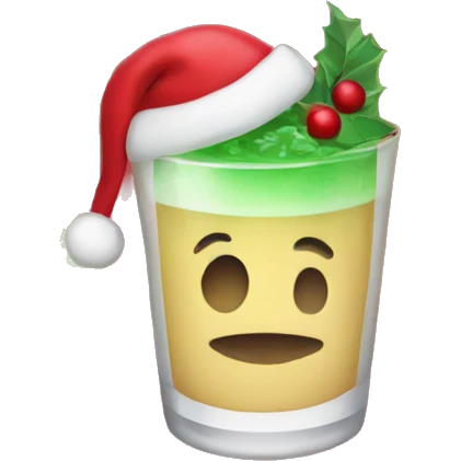 Christmas drink  emoji