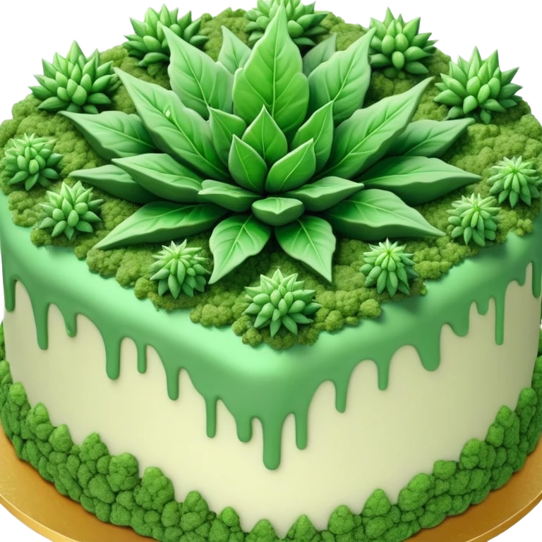 Los Angeles Kush cake emoji