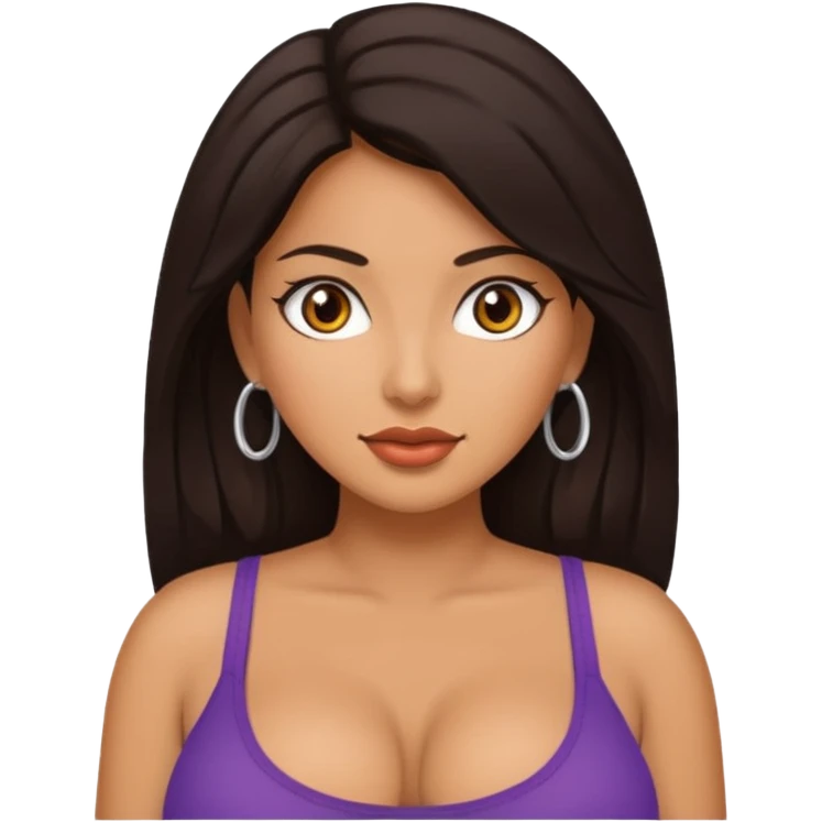 Big boobs Latina  emoji