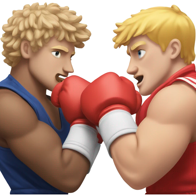 jake and logan paul fighting emoji