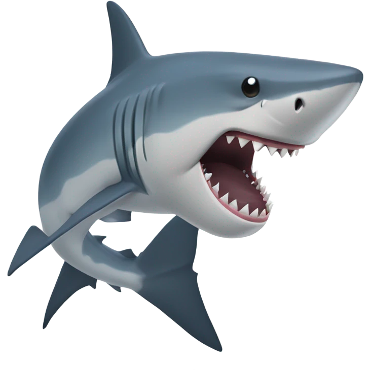 requin avec haut de forme emoji