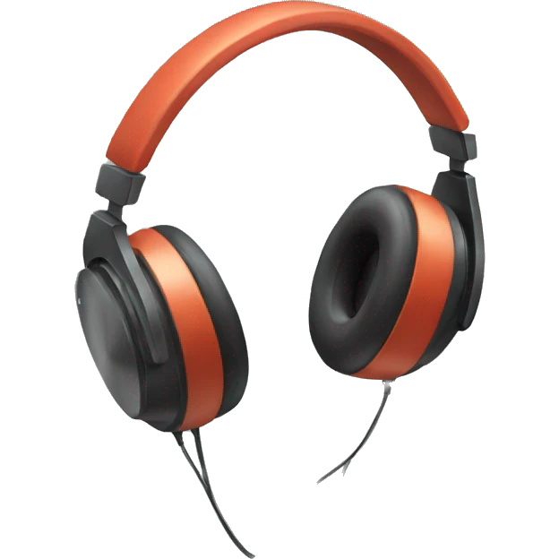 headphones music emoji