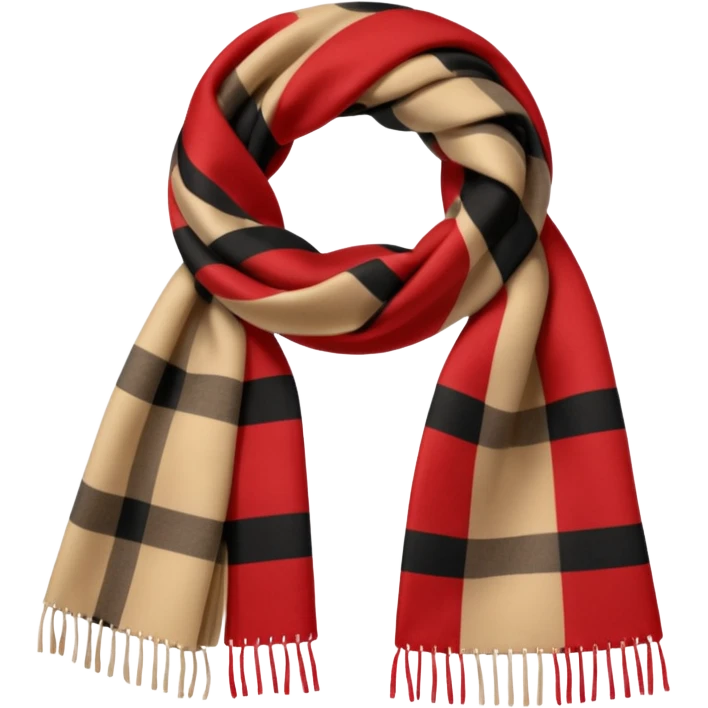 burberry scarf emoji