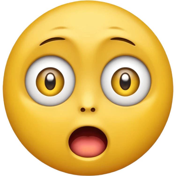 Scared face emoji  emoji