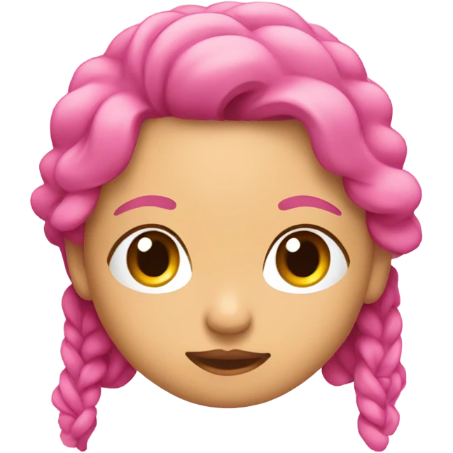 Lazo rosa bebé emoji