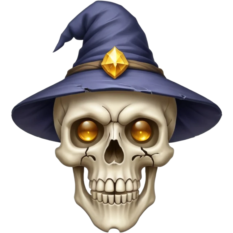 wizard skull emoji