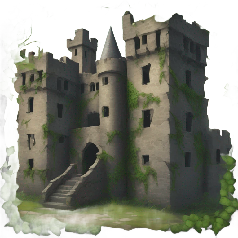 Haunted castle emoji