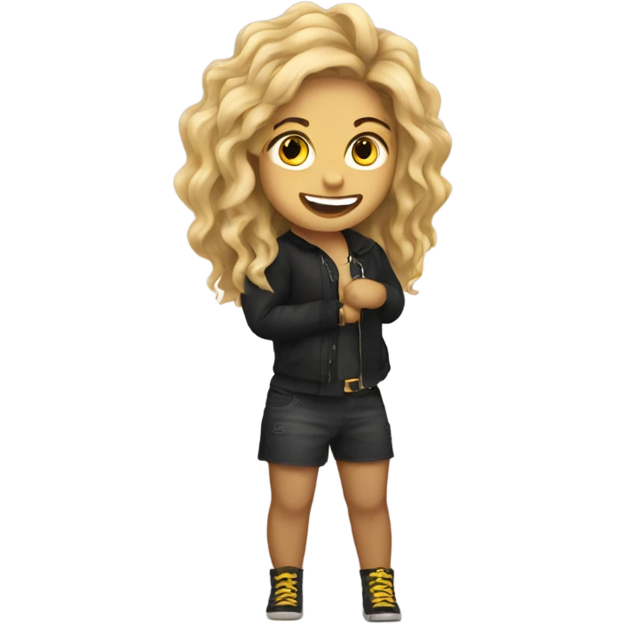 Shakira She Wolf emoji