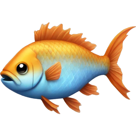 fish with a mohawk emoji