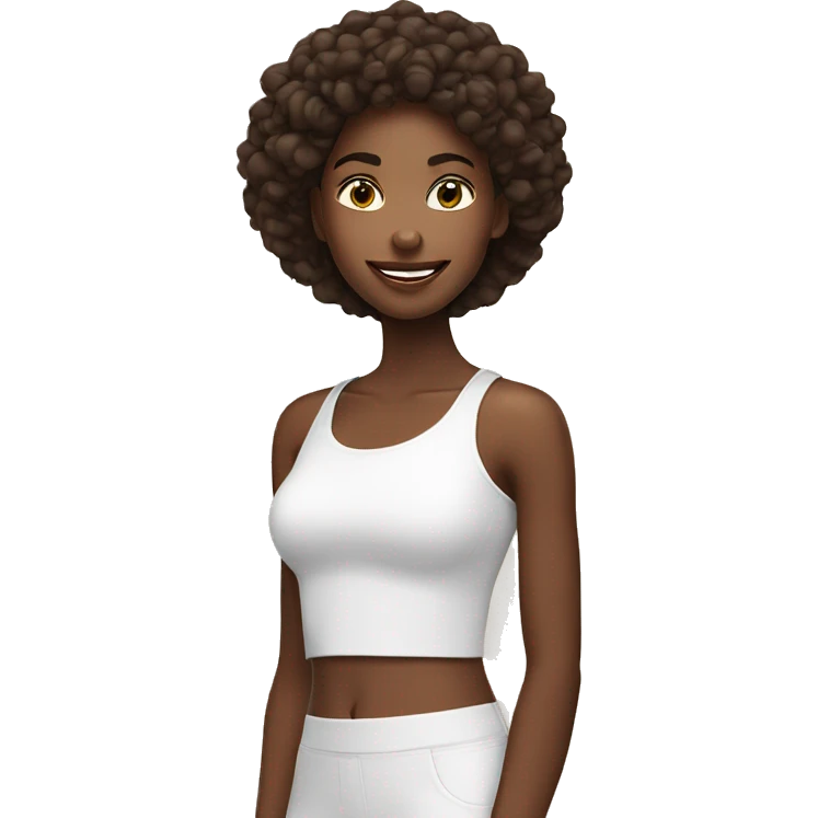 clean natural healthy fit skincare girl emoji