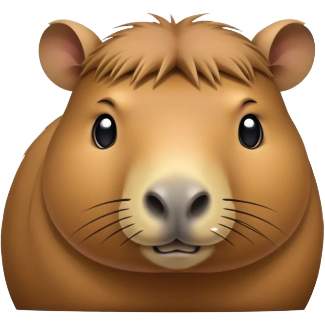 Capybara emoji