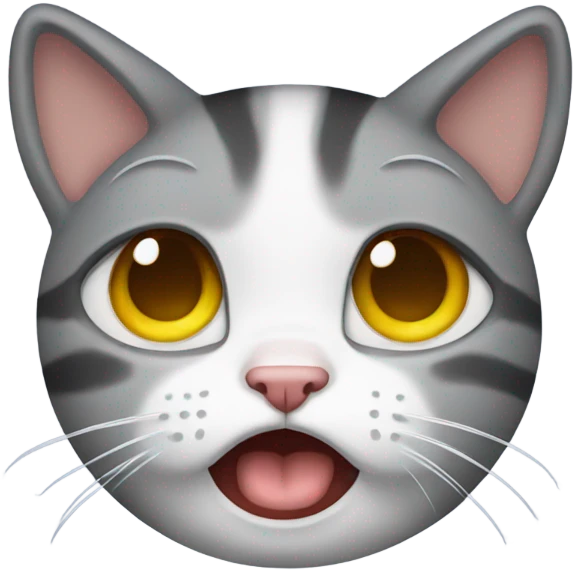 Crying cat emoji