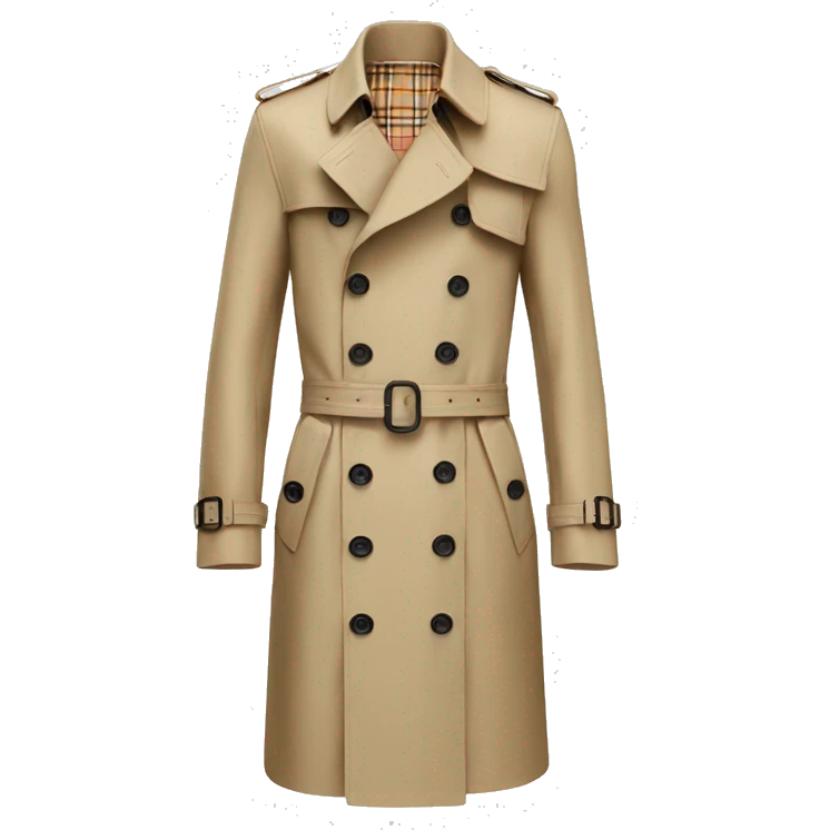 Burberry Trench Coat emoji