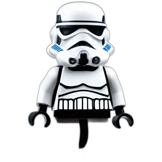 Lego stormtrooper emoji