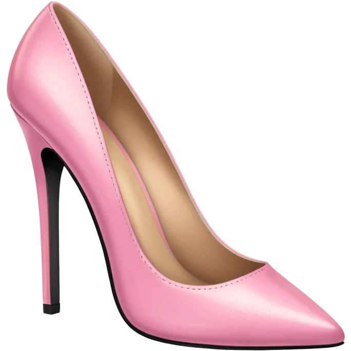 Pink heels emoji