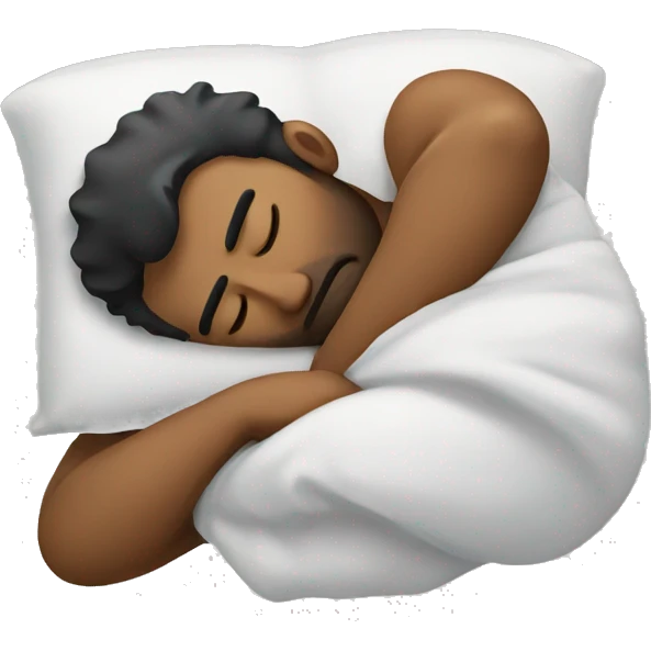 Sleepy emoji