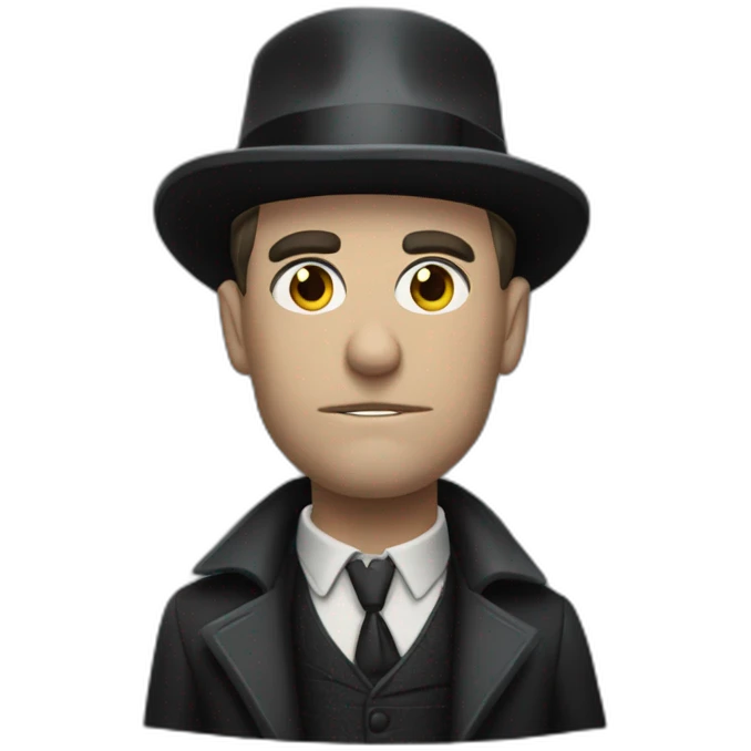 Batman peaky blinders emoji