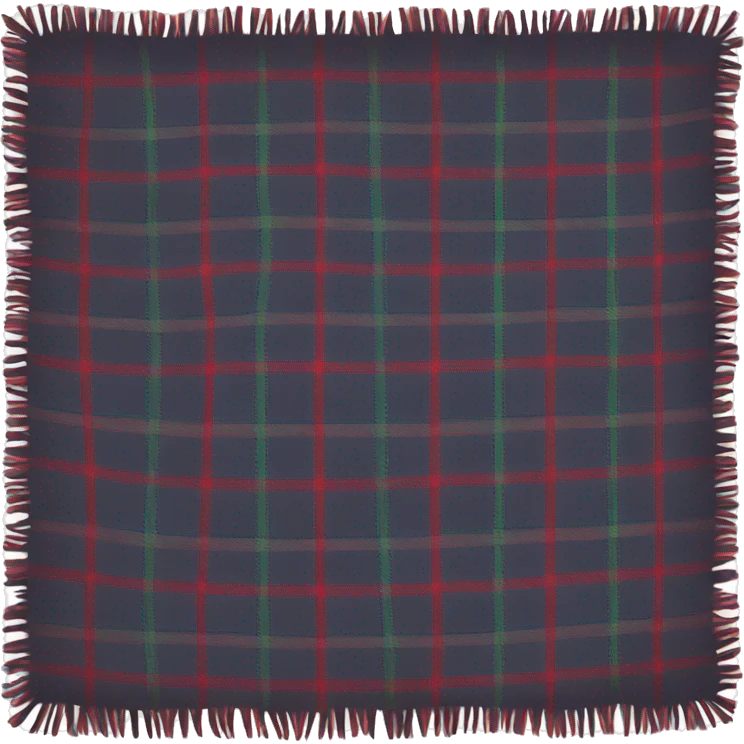 Tartan blanket  emoji