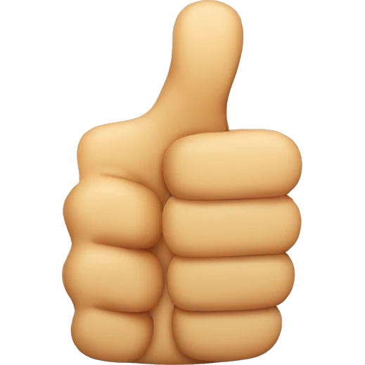 thumbs up emoji