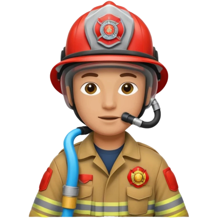 Firefighter with a Hose emoji