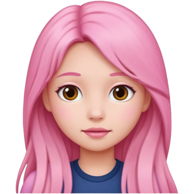 Pink hot cute emoji