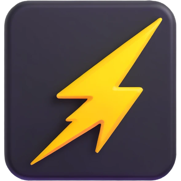 instant upgrade button with lightning bolt emoji