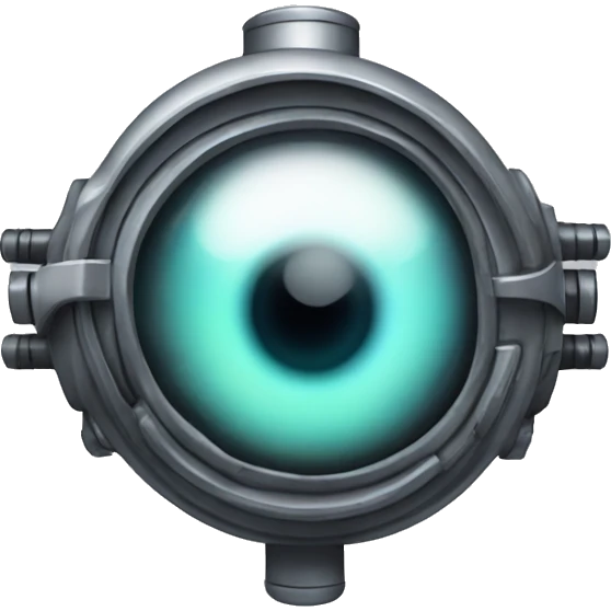 Add an robotic eye piece emoji