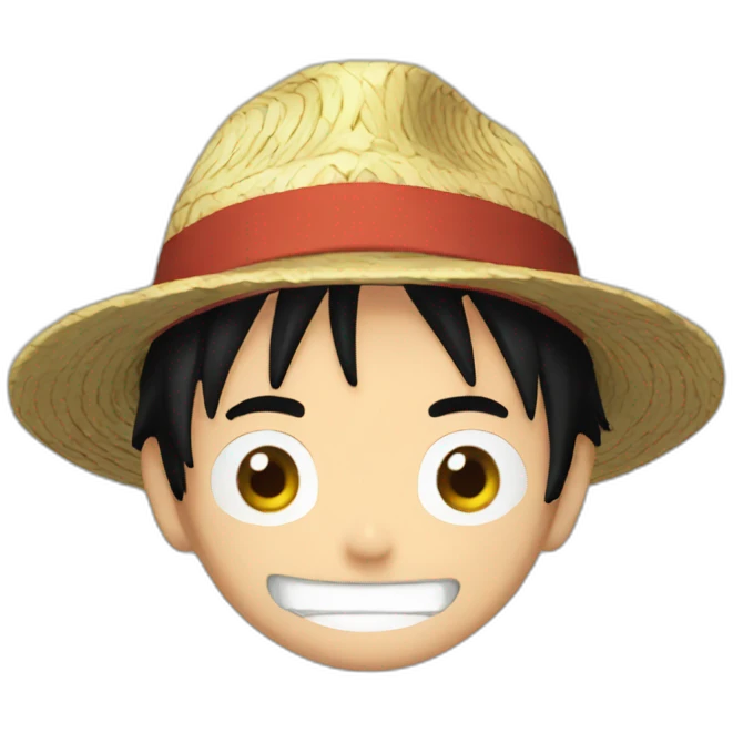 Luffy emoji