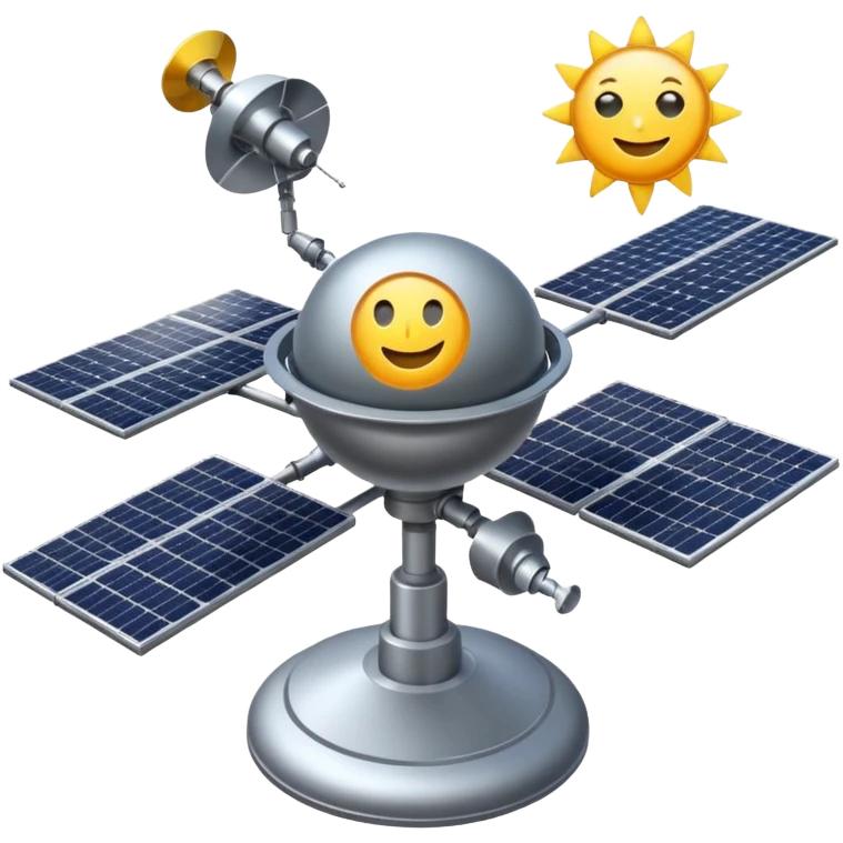 GPS-satellite system emoji