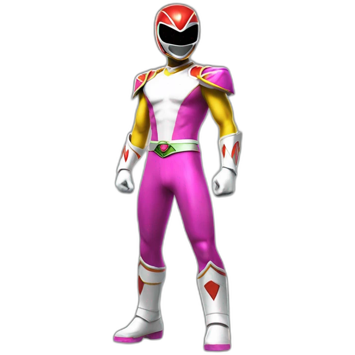 monster power ranger full body emoji