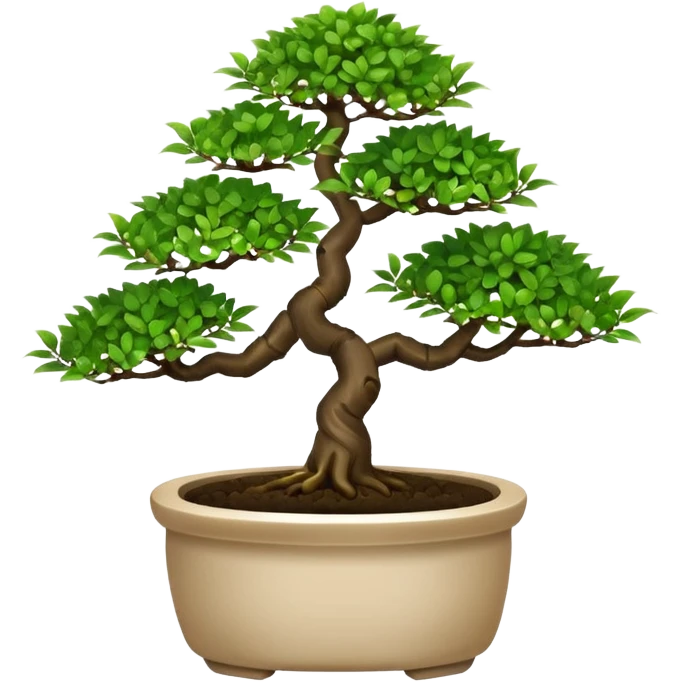 Tree Bonsai plant emoji