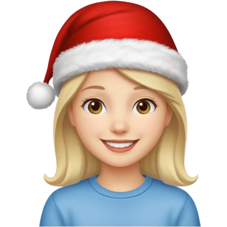 christmas girl emoji