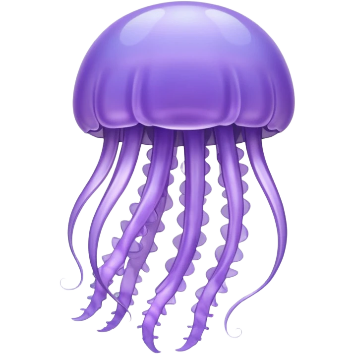 Pastel purple Jellyfish emoji