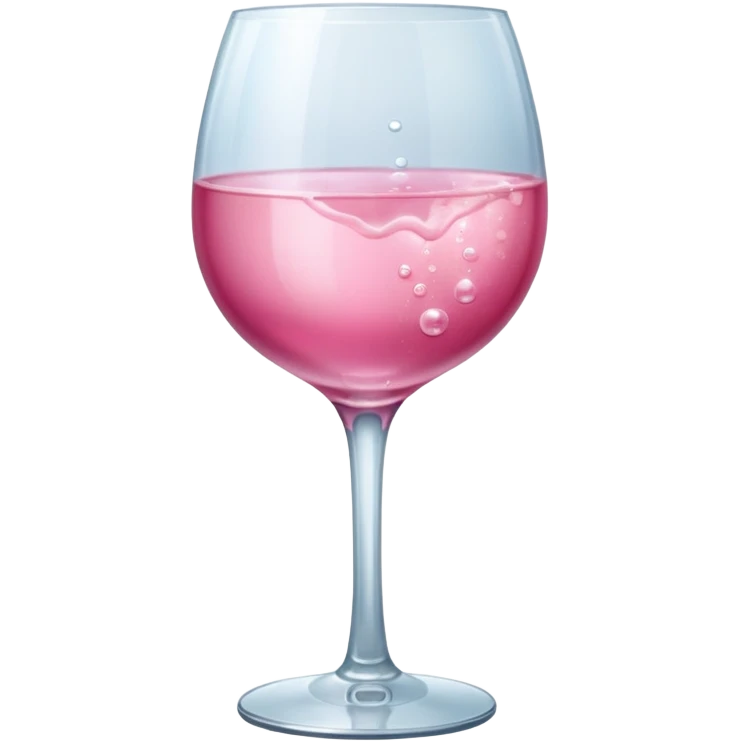 🍷alter emoji into pink drink  emoji