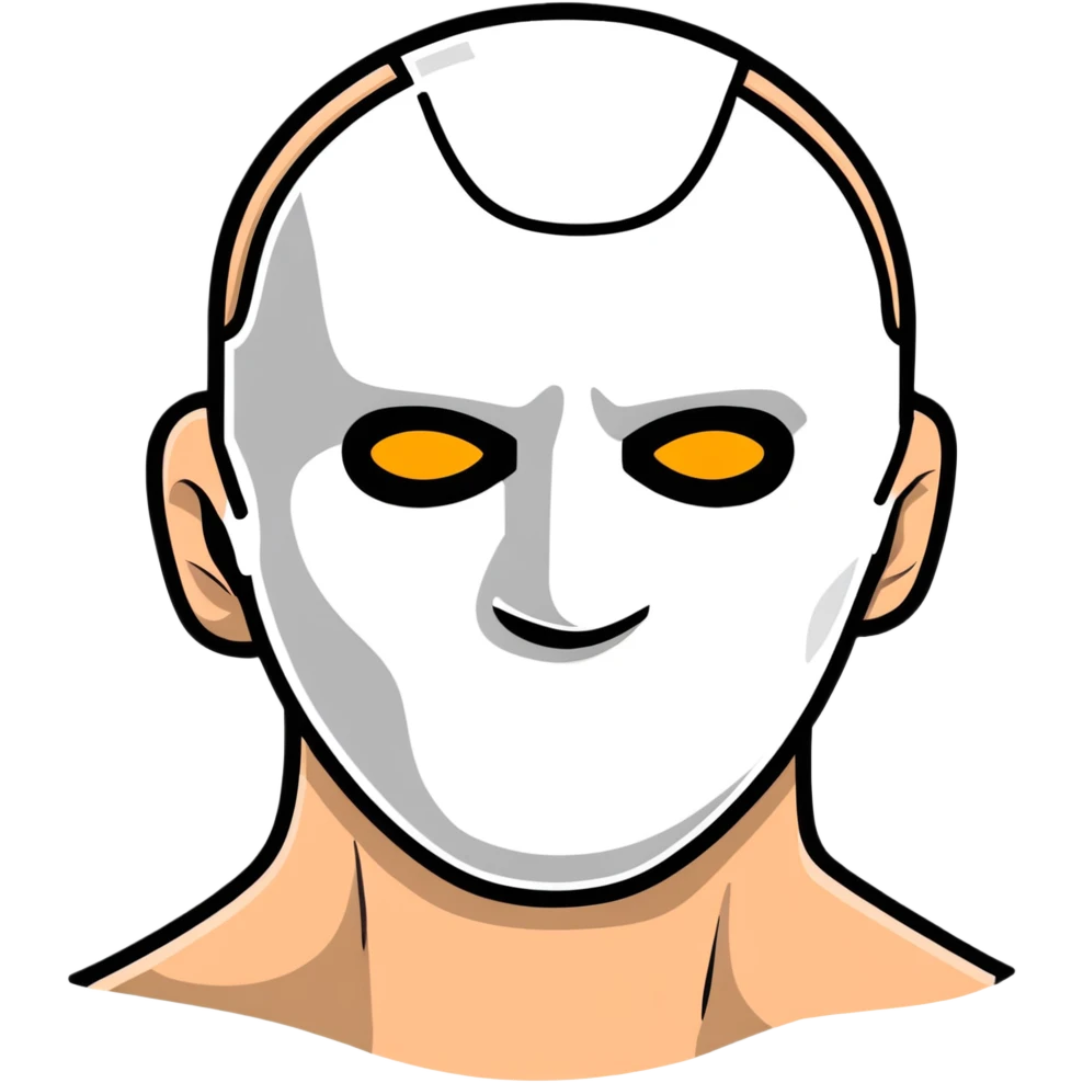masked Kane WWE character emoji