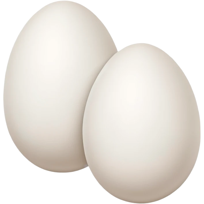 two egg emoji