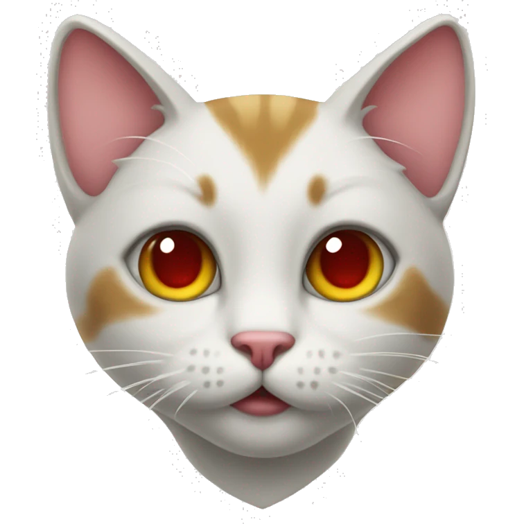 Cat with heart emoji