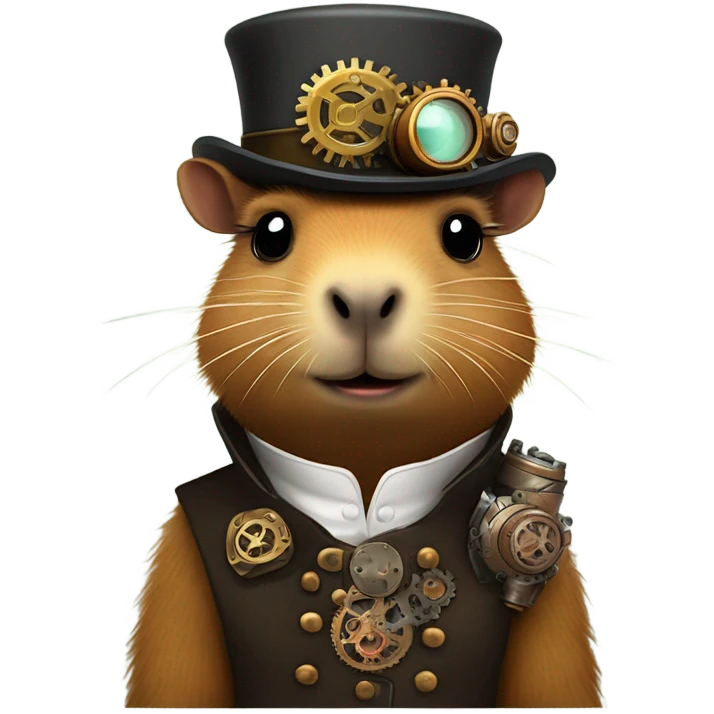 capybara steampunk emoji