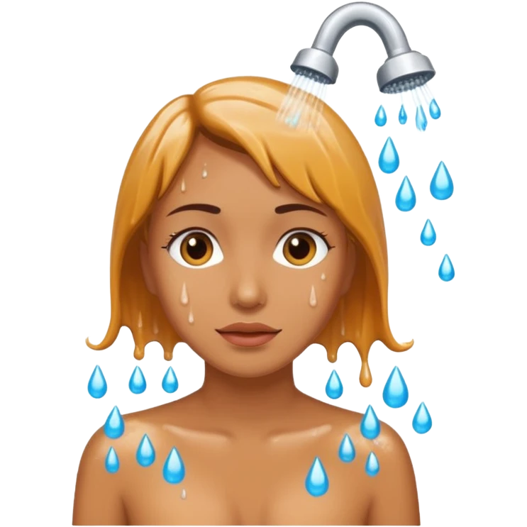 Woman in shower emoji