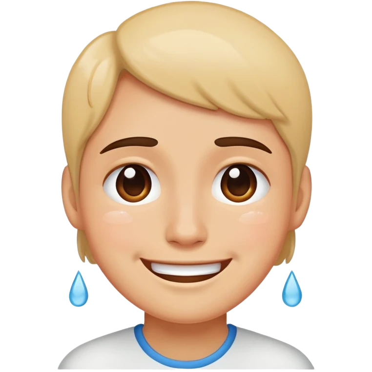 Smile et il pleura  emoji