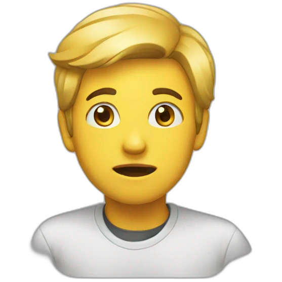 cautious emoji
