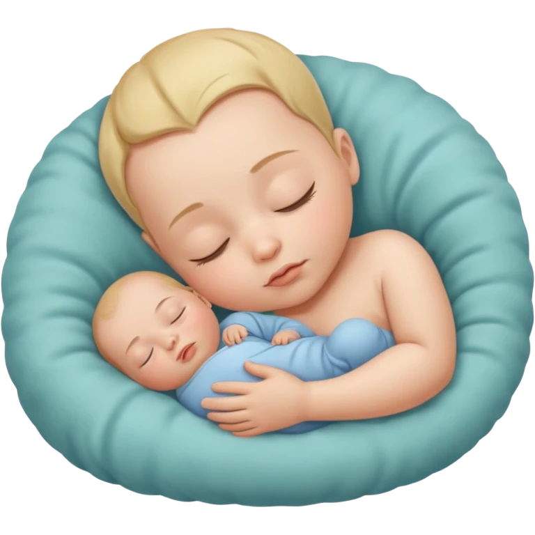 Sleeping baby emoji