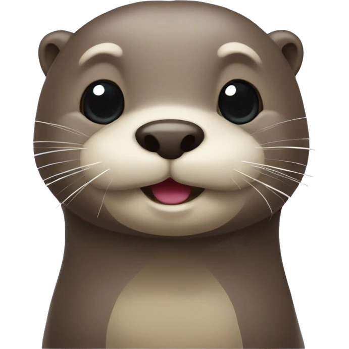 otter with hearts instead of eyes  emoji