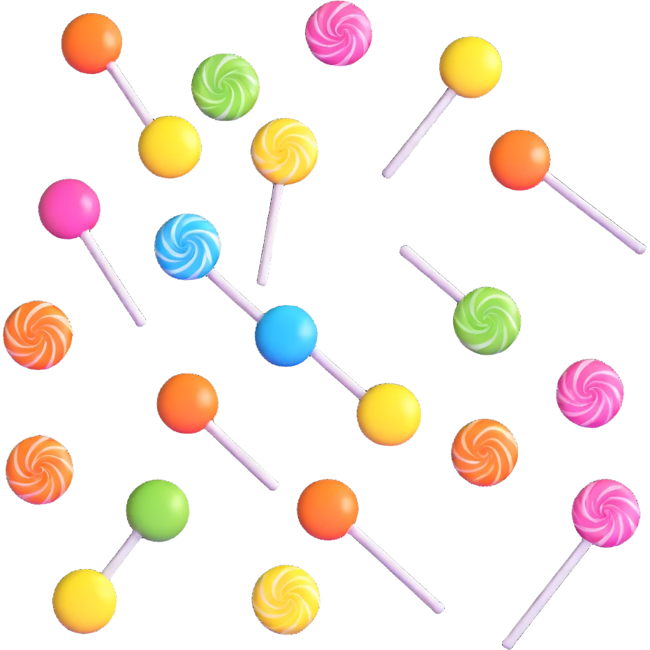 colorful candy emoji