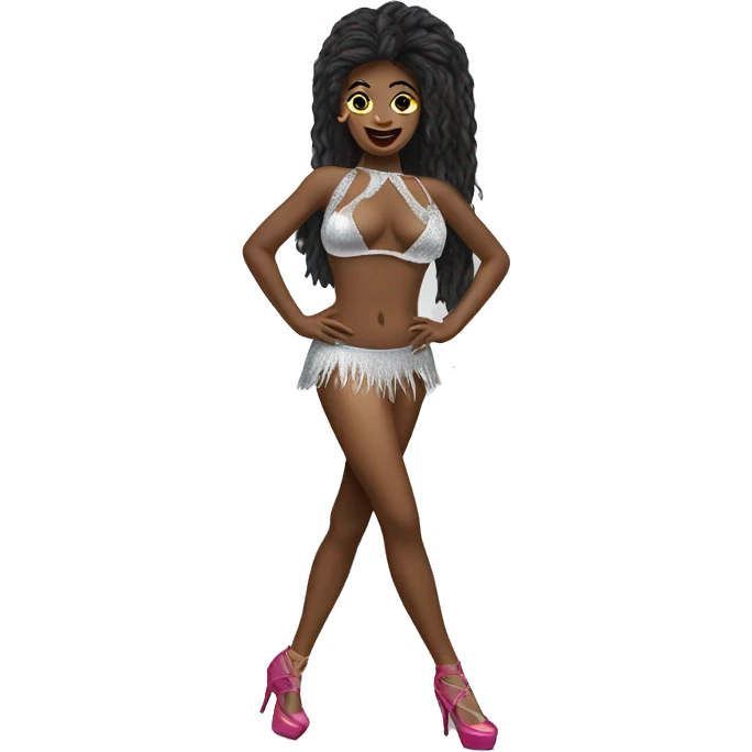 Go-go dancer emoji