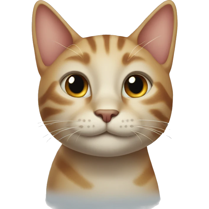 Cat smiling emoji