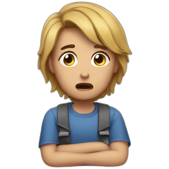 anxiety emoji